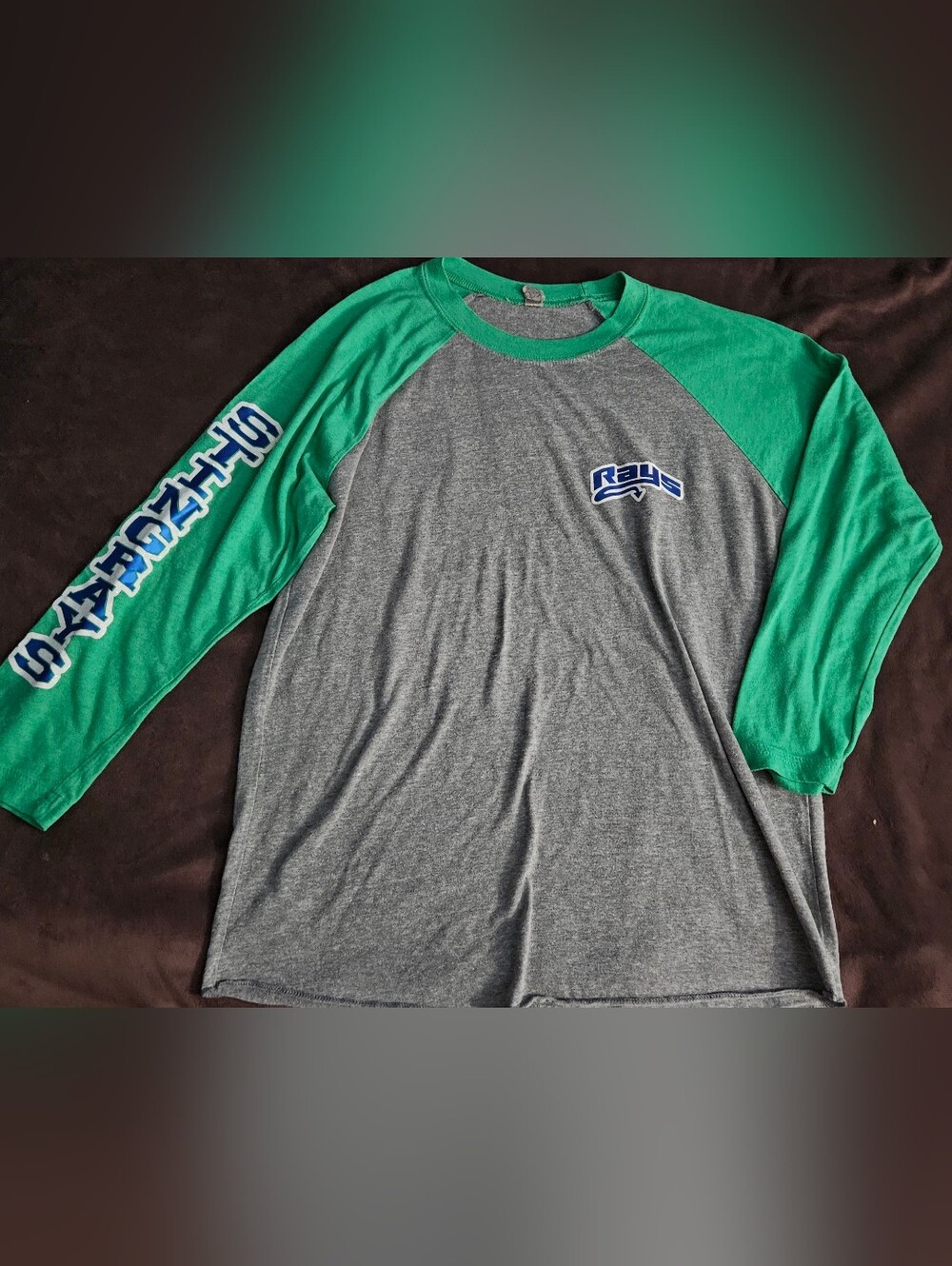 Stingray Allstar Gray Raglan Sleeve Shirt